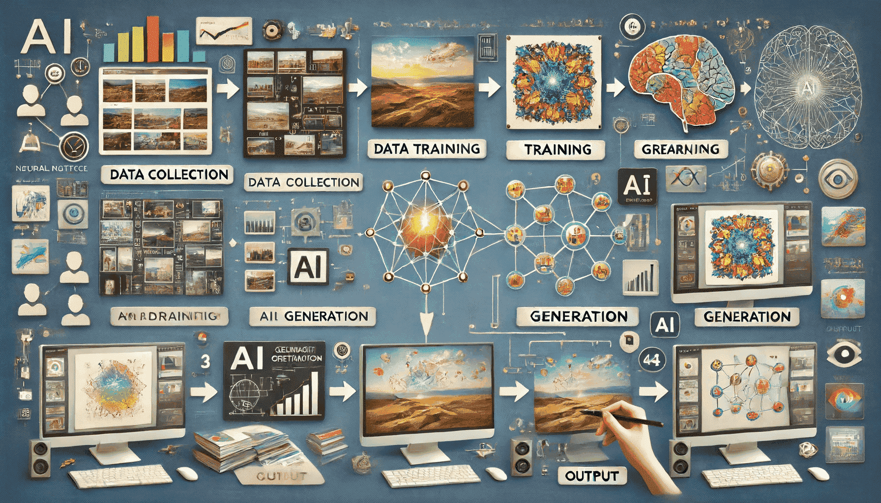 How Does AI Image Generation Work? AI Basics for Beginners