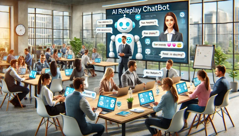 AI Employee Training: Increasing Engagement with AI-Powered Roleplay Chatbots